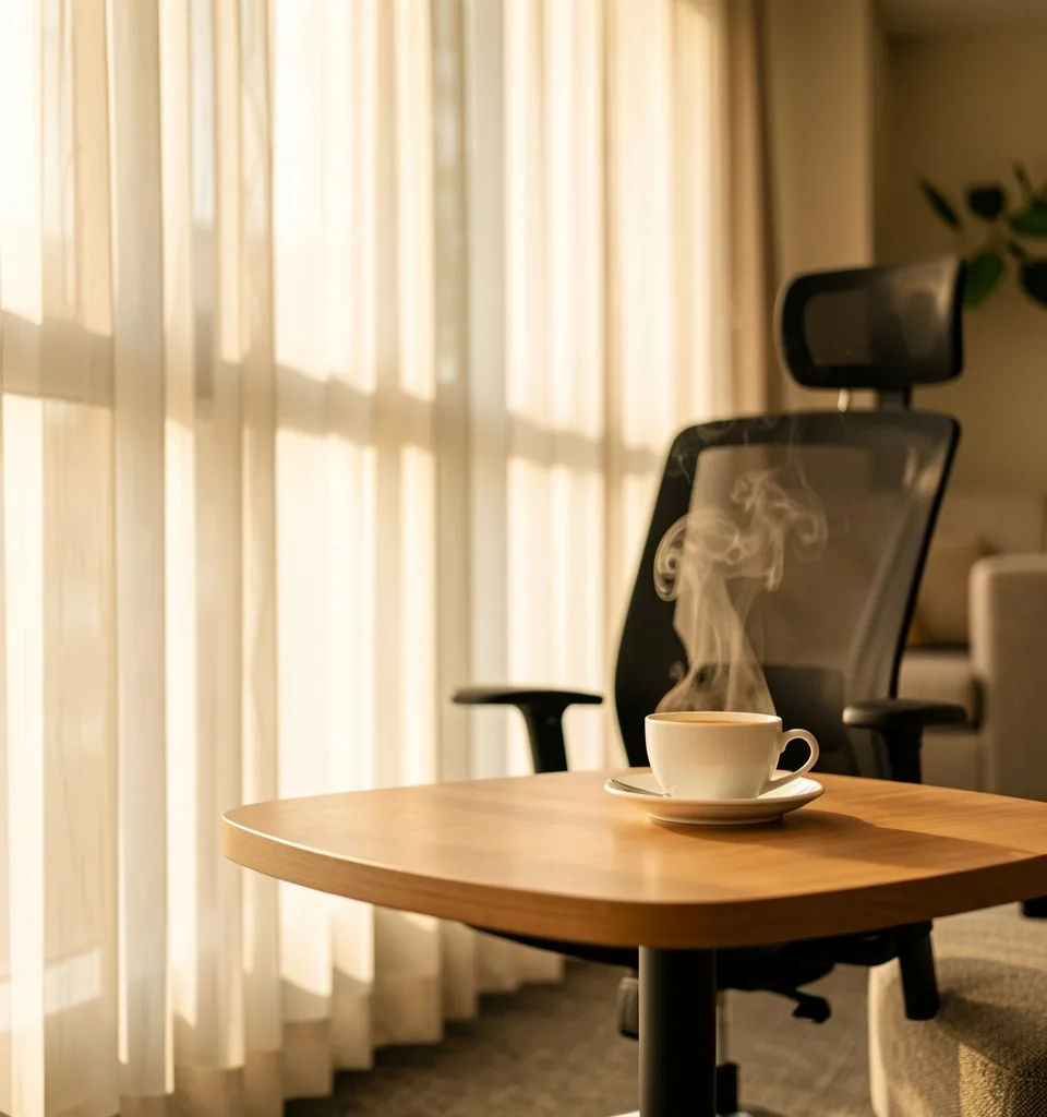 TopVibe ofis çalışma alanı